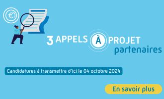 3 appels à projet partenaires